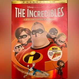Disney & Pixar The Incredibles 2- Disk Collectors Edition DVD set!